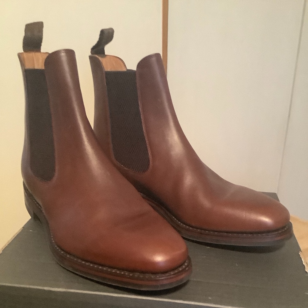 New Loake  Men’s Blenheim Leather Chelsea Boots
